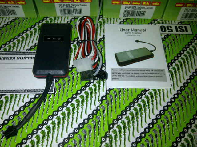 Ready Stock GPS Tracker Motor / Mobil TLT03 Harga 600rb.
