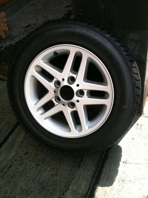Velg dan Ban BMW 318i E46 facelift Original "seger" Jogja/Yogyakarta