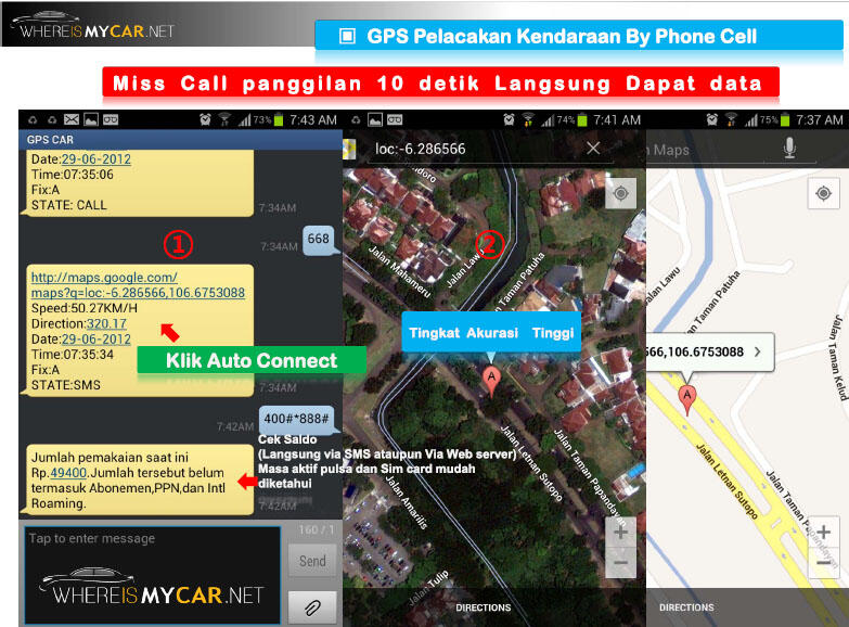 GPS TRACKER / Pelacak Kendaraan