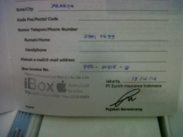 Ipad 3 / New Ipad 3g Wifi 16GB ASURANSI NEW!!! MURAH