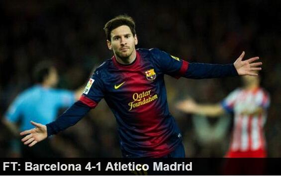 Pekan Ke 16, Barcelona Sudah Jadi Juara La Liga 2012 / 2013 ??