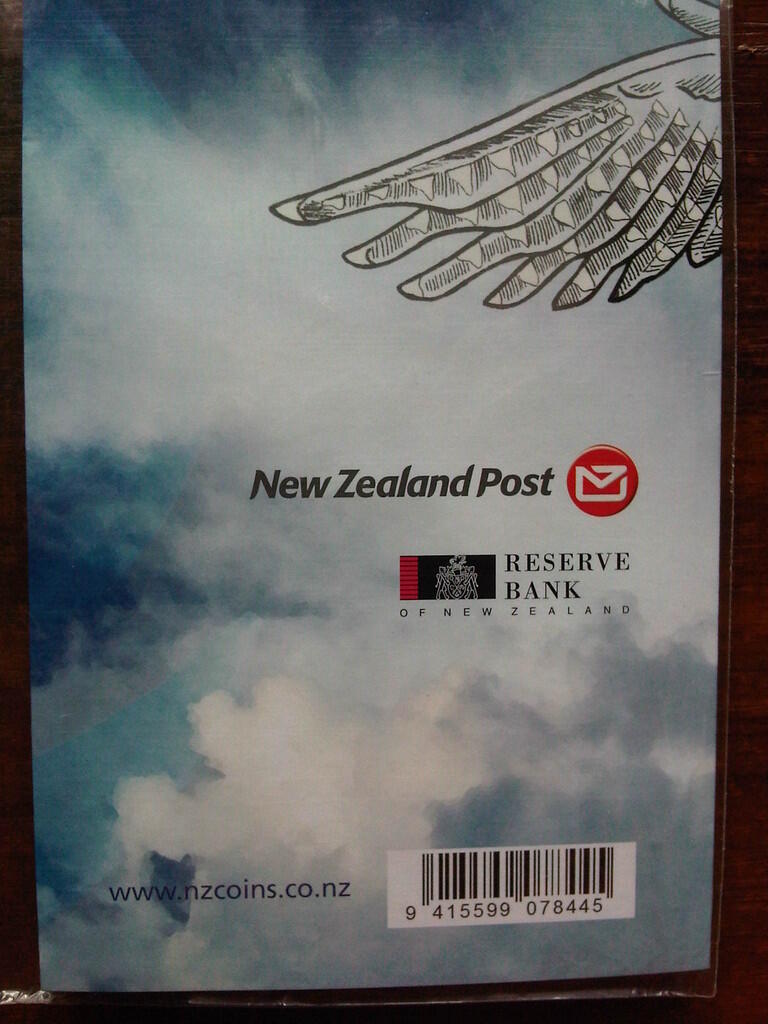 Koin Perak Giant Eagle New Zealand