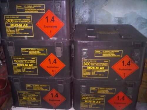 Tool box / Kotak peluru ex pindad