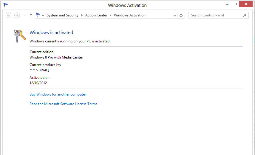 DVD WINDOWS 8 PRO WITH WMC 100% LEGAL