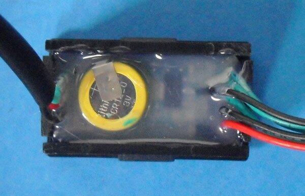 Digital MiNi WaterProof 3-IN-1 VoltMeter +TimeClock +Temperature DC 12V-24V BLUE LED
