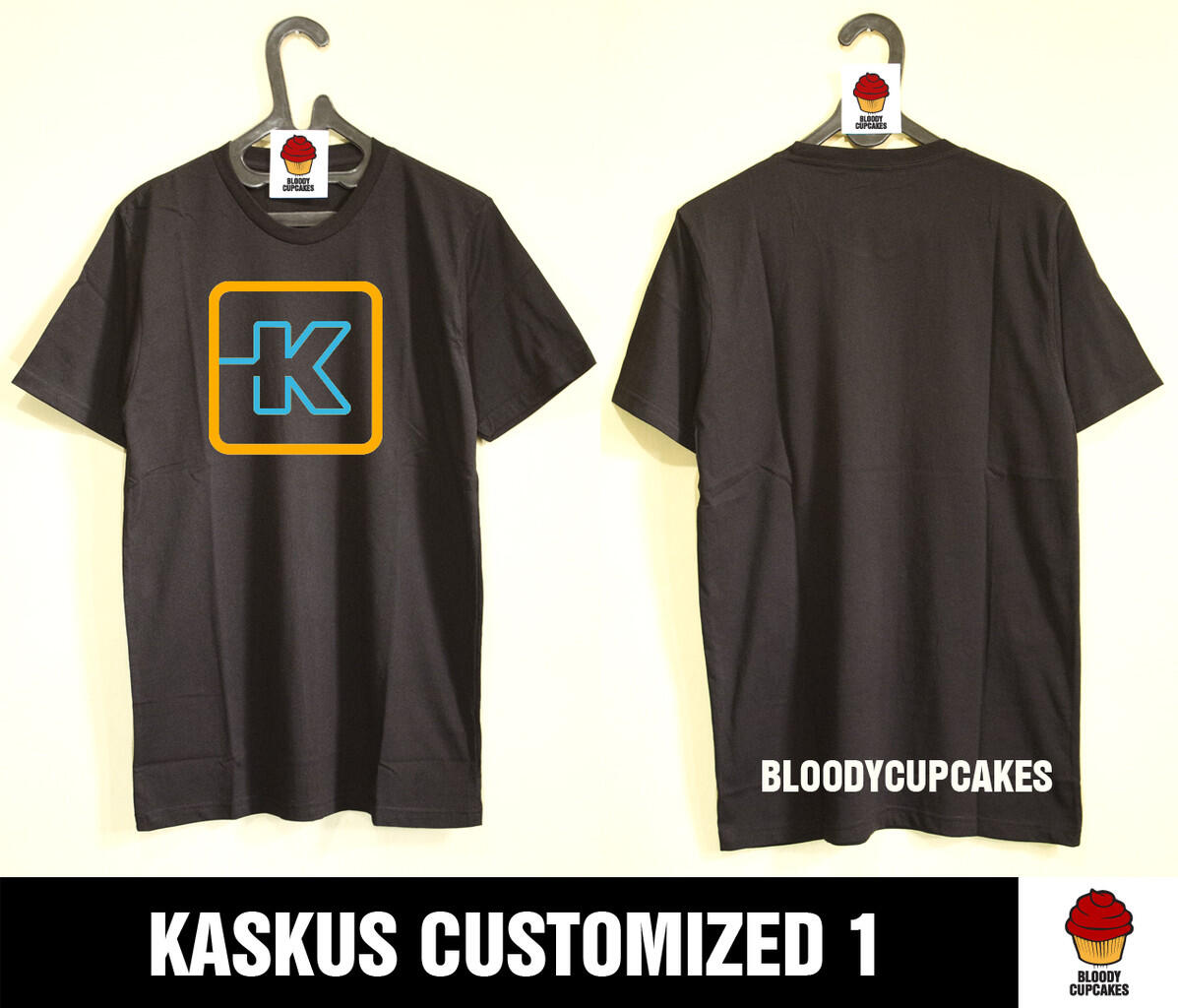 BLOODYCUPCAKES - KASKUSER CUSTOM T-SHIRT