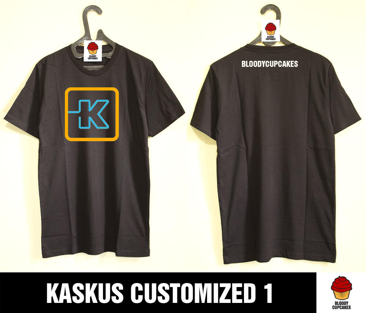 BLOODYCUPCAKES - KASKUSER CUSTOM T-SHIRT