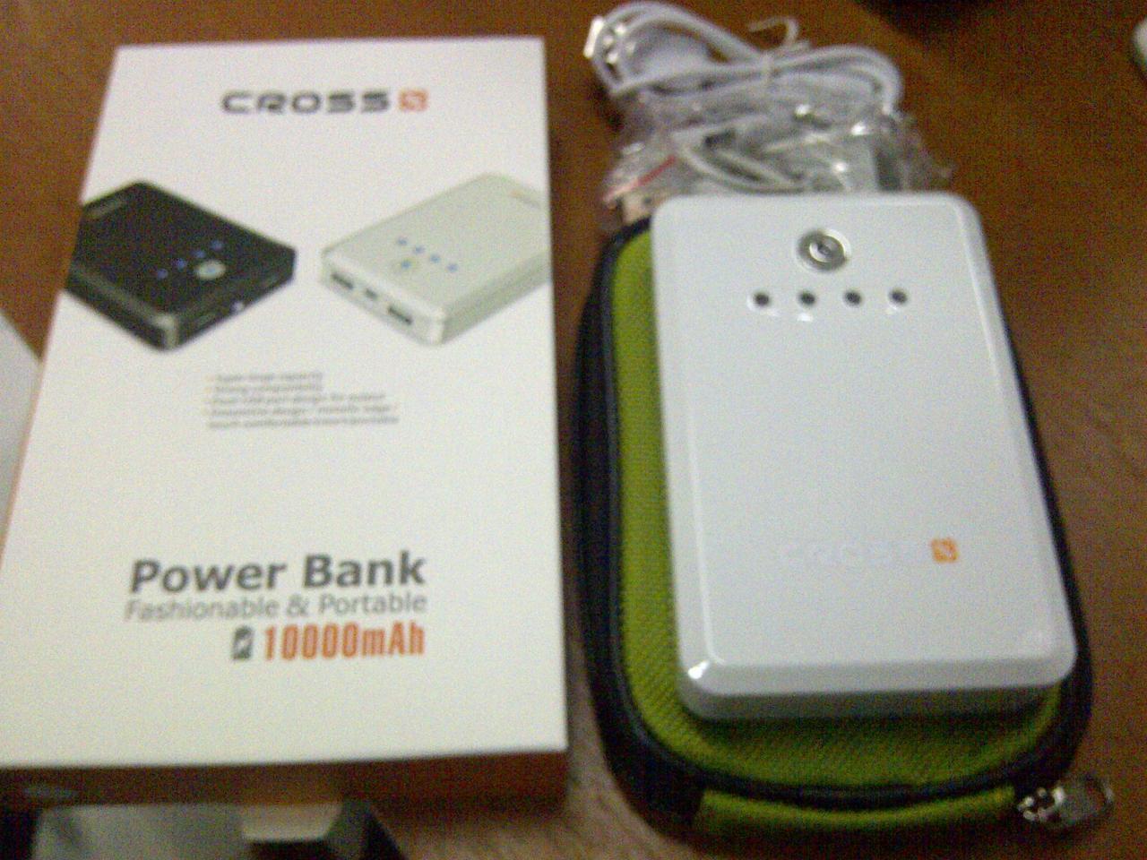 POWERBANK Cross 5800mah,8800mah,11200mah,12800mah