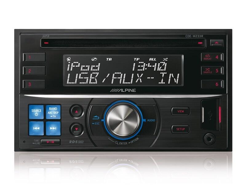 Jual Head Unit ALPINE CDE-W233E bawaan Honda Freed Juli 2012