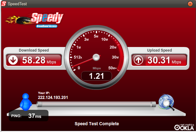 Adu Kecepatan Internet...!!! 