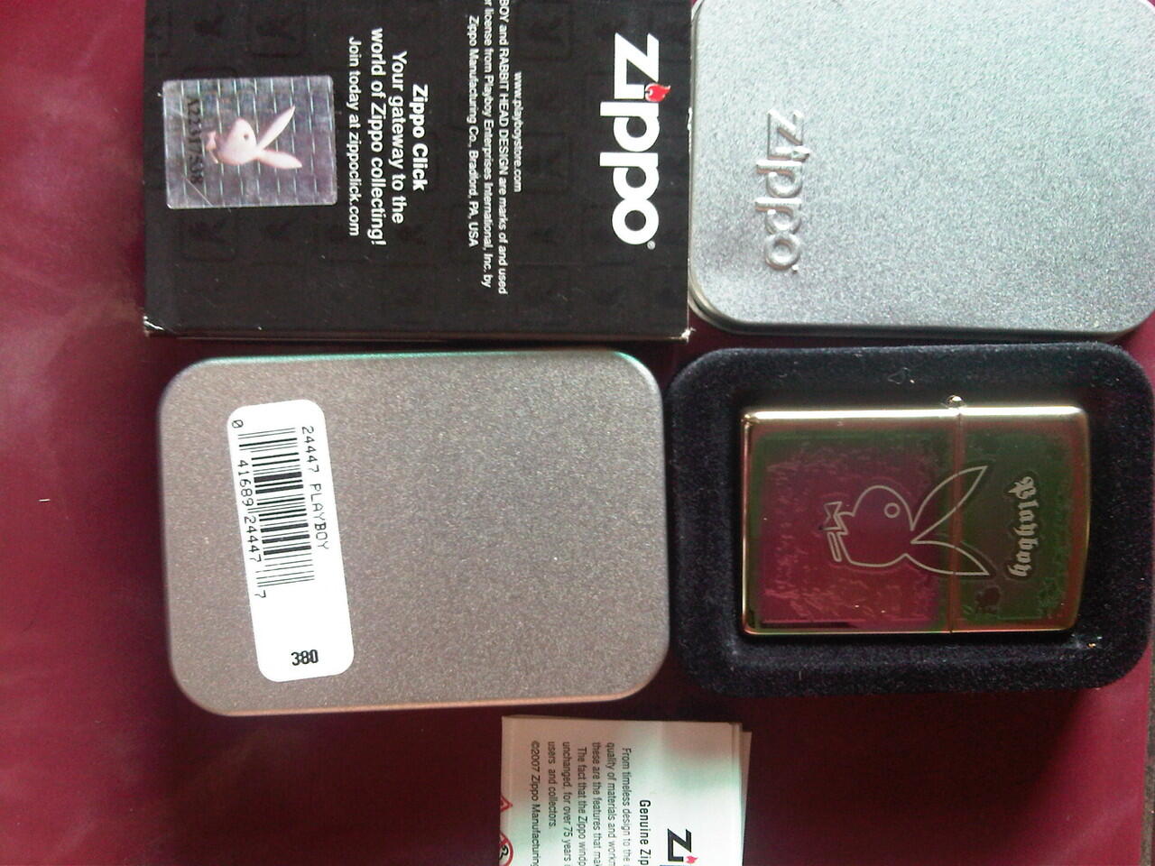 zippo playboy 24447 Spectrum Finish