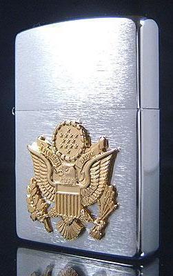 LELANG ZIPPO 280ARM US ARMY EMBLEM..Banyak Stock Lain PLUS DISKON..Ori & New