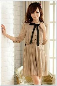 Jual Dress warna cream