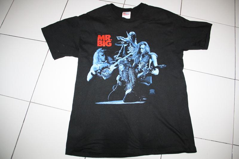 JUAL BEND MERCH, MR BIG TOUR 1993. HATEBREED 2007 TOUR. GOOD CHARLOT ROLLING STONE.