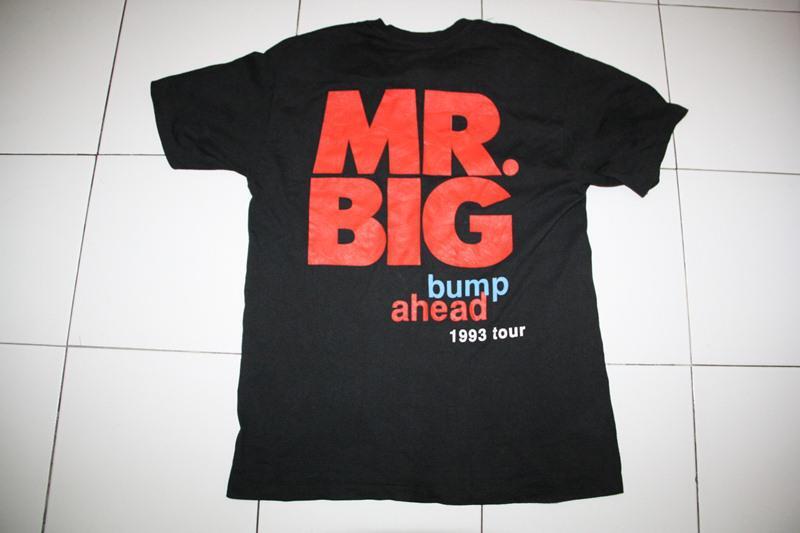 JUAL BEND MERCH, MR BIG TOUR 1993. HATEBREED 2007 TOUR. GOOD CHARLOT ROLLING STONE.