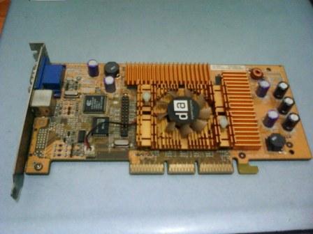 VGA AGP 128mb/128bit Geforece quadro dcc