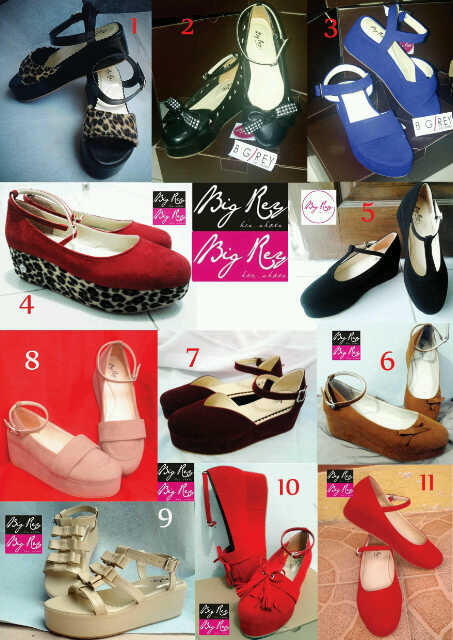 FlatWedges shoes - BigRey outlet