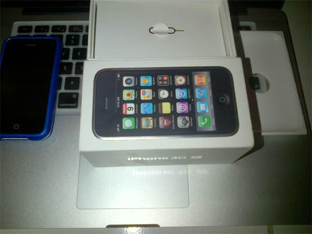 Iphone 3gs 16gb white mulus abis