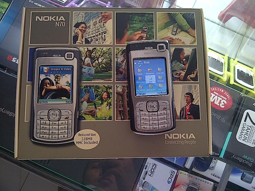 NOKIA N70, fullset ori, Solo