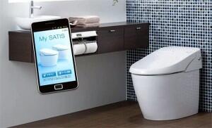 Toilet Unik Bisa Dikendalikan Dari Smartphone Android