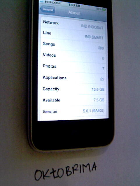 Iphone 3Gs 16gb Solo kampus UNS
