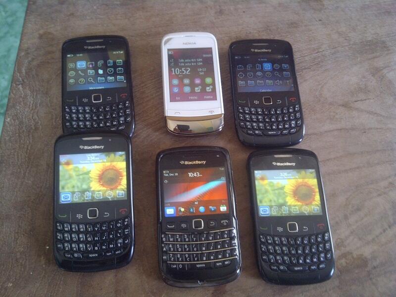 Blackberry Gemini 8520 Tam dan CTN, Belagio 9790 Tam, Nokia C2-03 Murah (jogja)