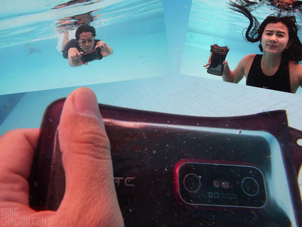 Review Case antiair Dicapac "DiCAPac: Case Gadget Untuk Di Bawah Air"