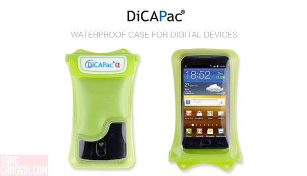 Review Case antiair Dicapac "DiCAPac: Case Gadget Untuk Di Bawah Air"