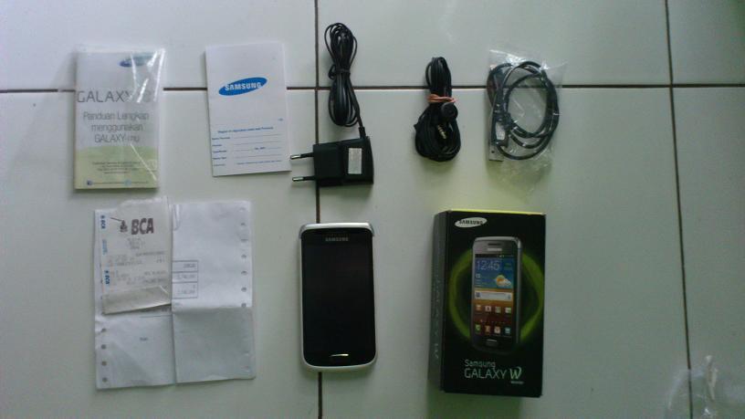 Galaxy Wonder Putih Fullset Garansi
