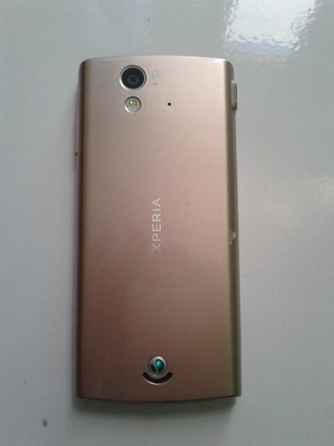 Xperia Ray Gold Fullset