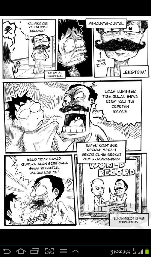 komik ngakak ujian akhir skripsi