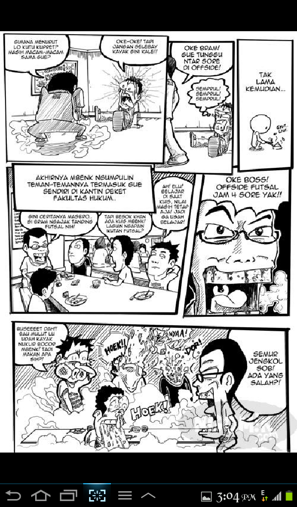 komik ngakak ujian akhir skripsi