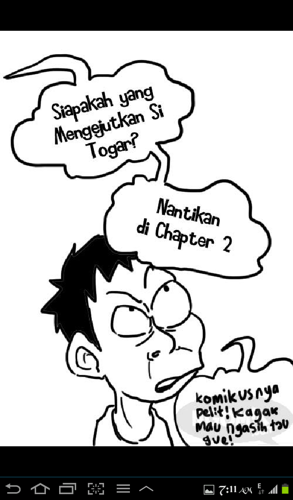 komik ngakak ujian akhir skripsi