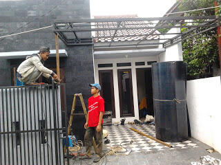 Desain Canopy terdiri atas bagian