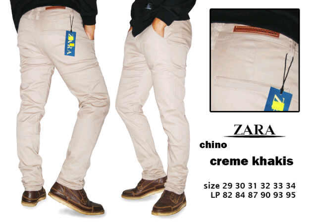 Terjual CELANA  JEANS  PRIA  CELANA  ZARA  CHINO DAN JEANS  