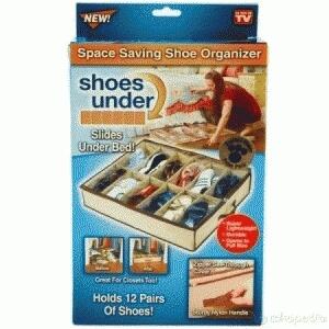 SHOES ORGANIZER UNDER AS SEEN ON TV