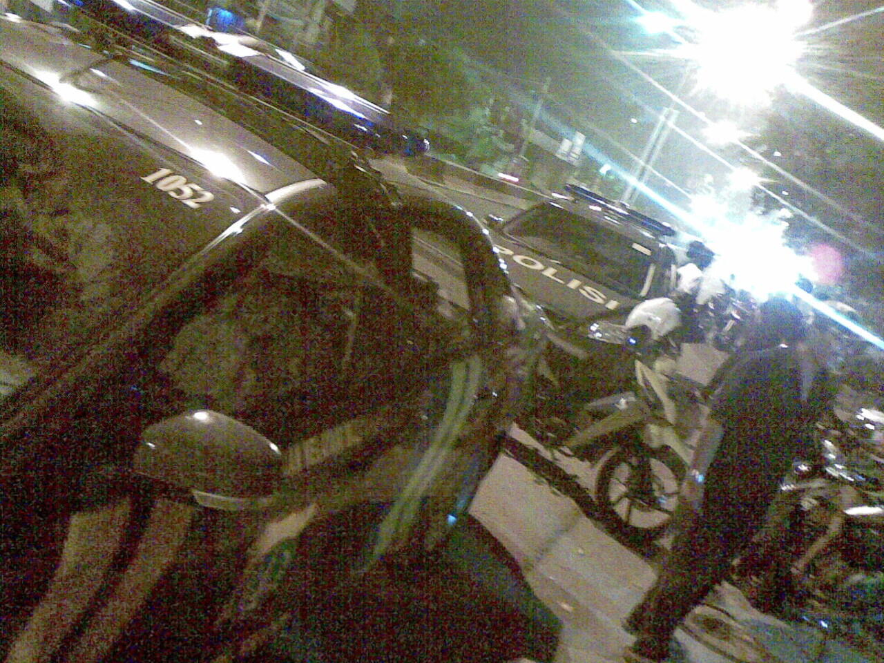 Balapan Liar (Tanah Abang) crash !