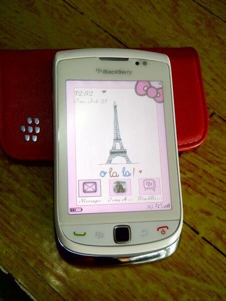 Jual Blackberry 9800 WHITE alias Torch TAM sangat terawat