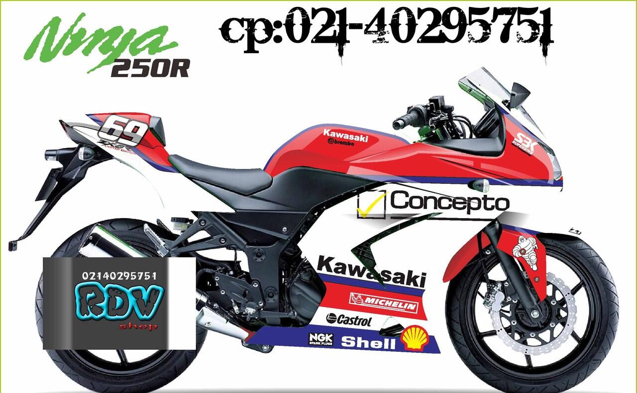 Terjual DECAL CUSTOM UNTUK SEMUA MOTOR DESAIN SUKA SUKA AGAN KASKUS