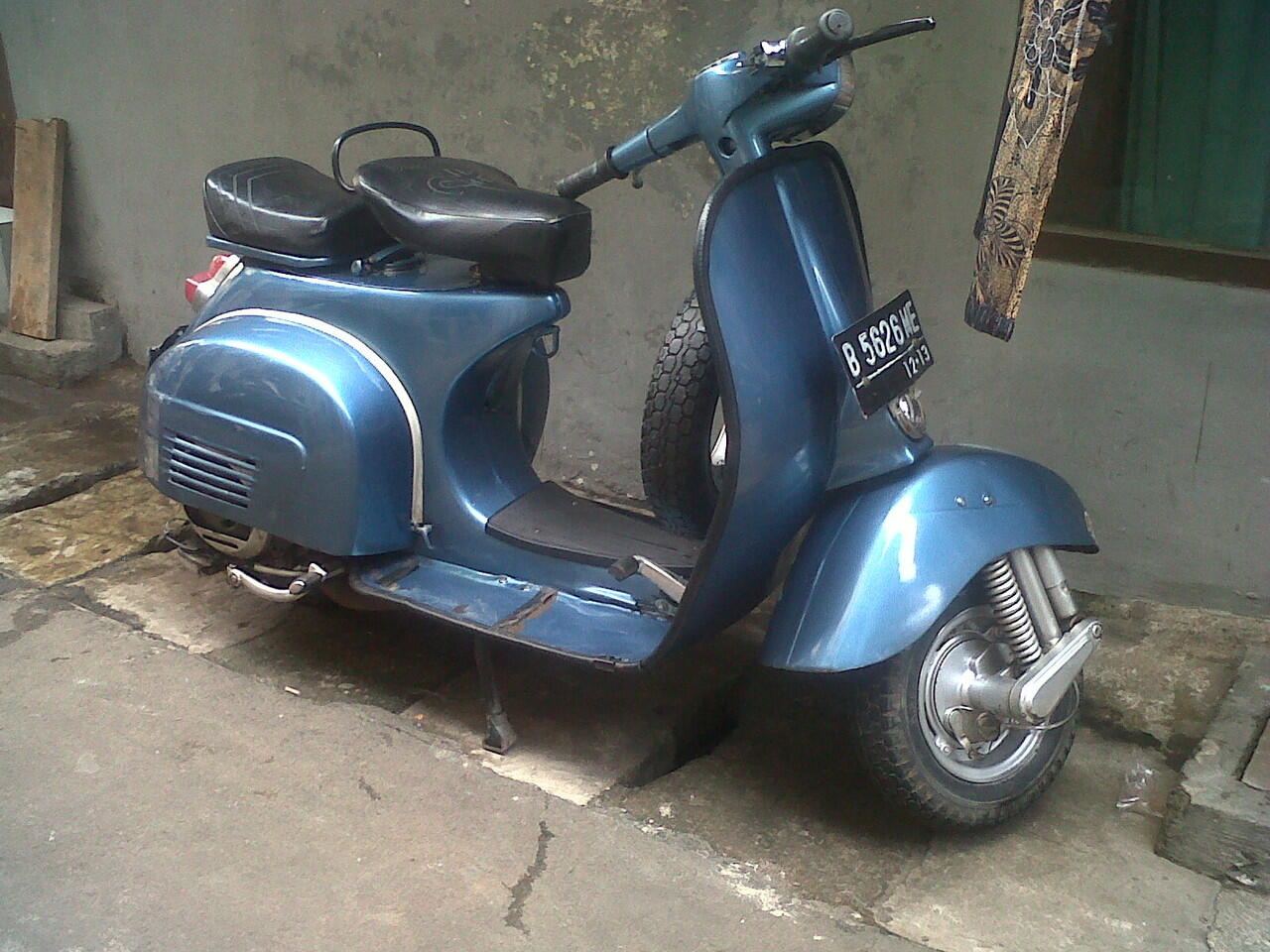 jual vespa super thn 76 murah