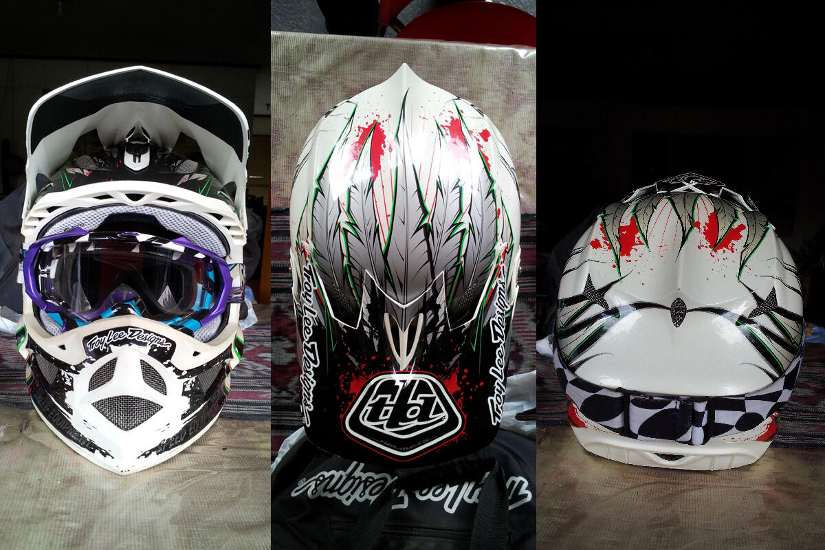 Jual TLD ( Troy Lee Designs ) D3 Composite helmet