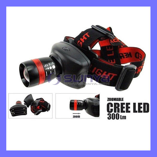 jual cree headlamp 3 modes