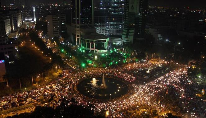 &#91;pict&#93; Malam Tahun Baru, Jalan Utama Jakarta Bebas Kendaraan &#91;penasaran ya ?&#93;