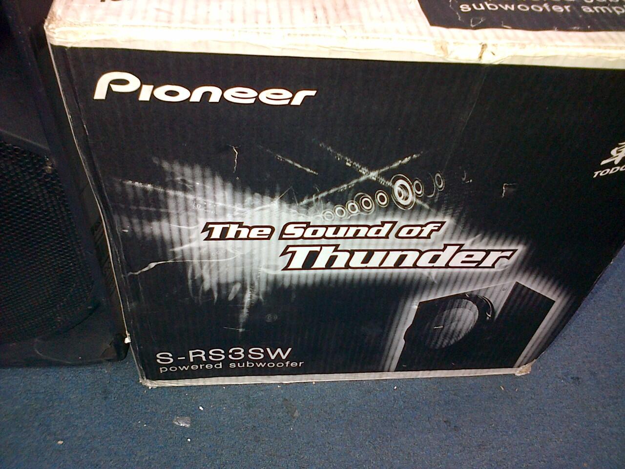 jual subwoofer Pioneer S-RS3SW