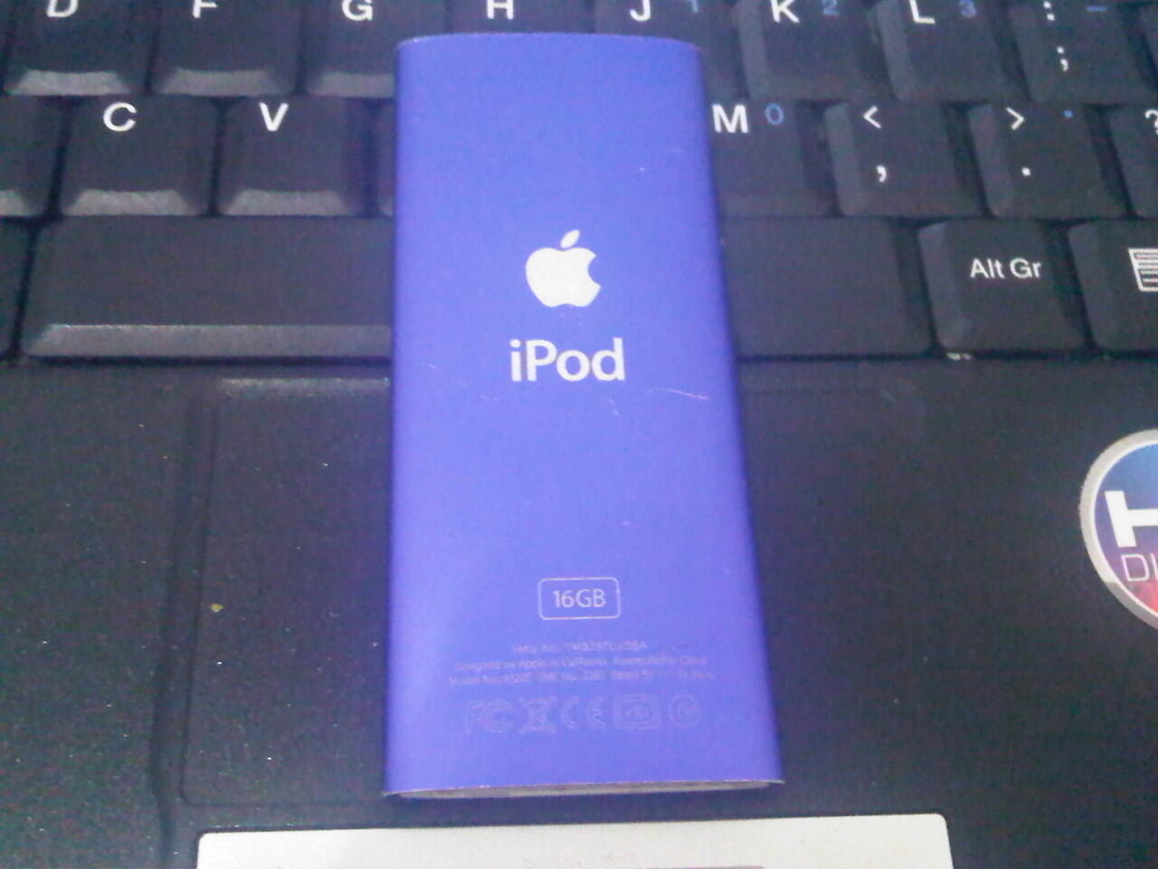 Ipod nano 4th gen 16gb murah