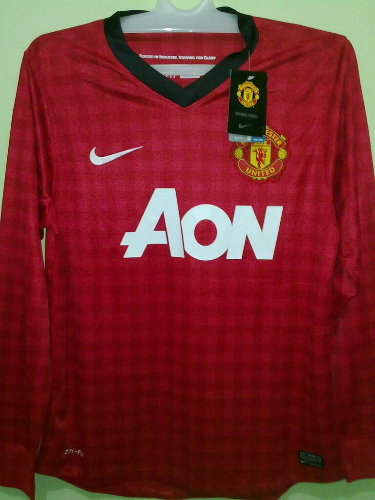 Jersey Grade Ori MANCHESTER UNITED HOME 2012/2013 LONGSLEEVE
