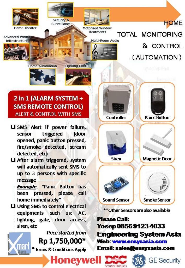 Ensys Jual Alarm System