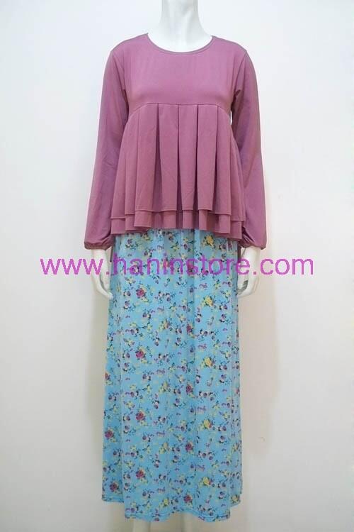 G1368 Stelan Rok Jersey-Busana Muslim Terbaru Hanin Store