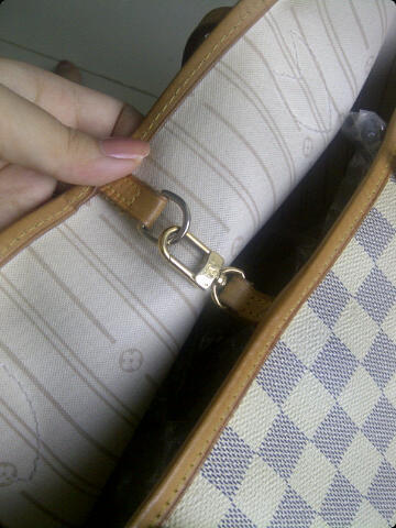 tas LV neverfull azzure authentic