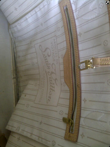 tas LV neverfull azzure authentic